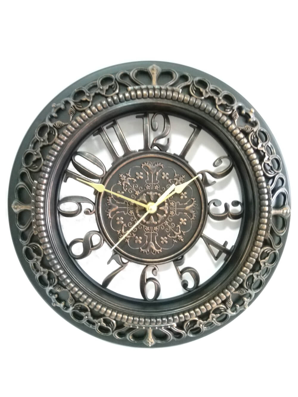 Horloge classique 7 Noir - Diamètre 35 cm