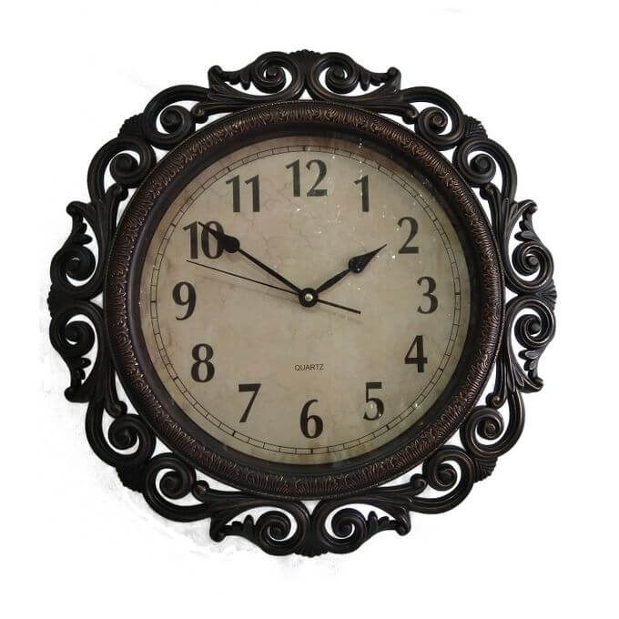 Horloge classique - 9 - Diamètre 45 cm