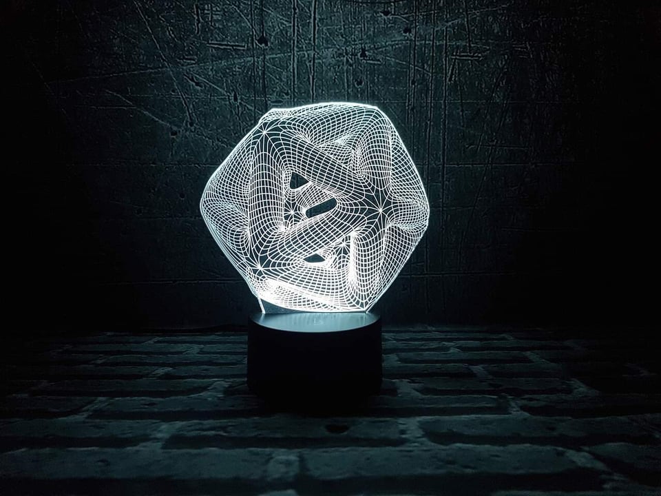 3D LED Lamp Etoilé