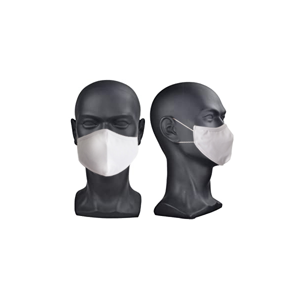 Masque de protection en tissu lavable - 3 couches