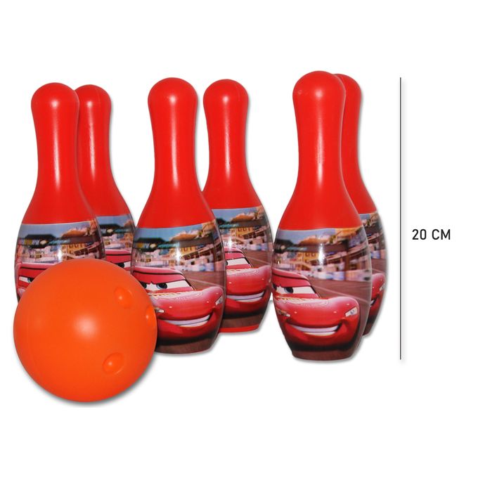 Bowling Cars pour Enfants - Rouge