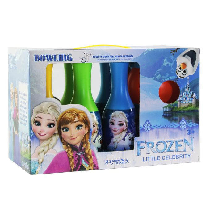 Bowling Frozen pour Enfants - Bleu