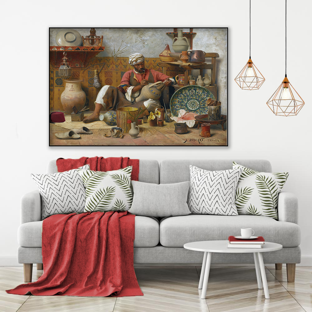 Tableau décoratif  - Artisant - 60 x 90 cm