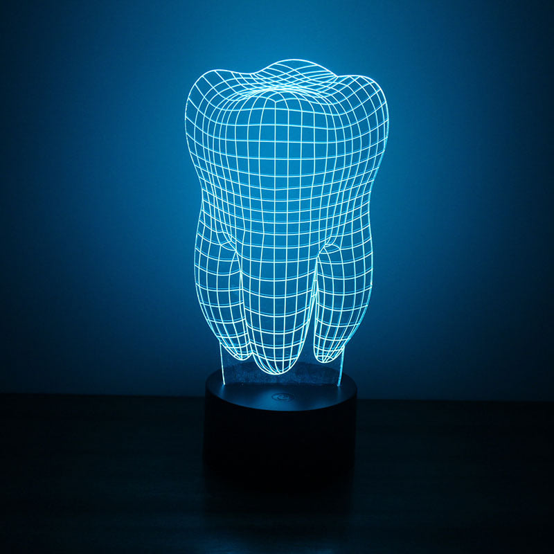 3D LED Lamp  Dents